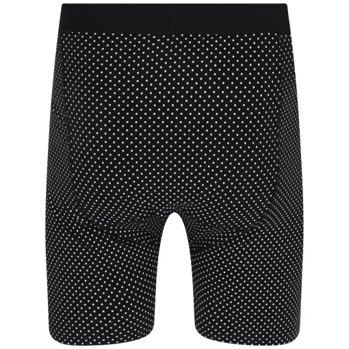 Hot Bigdude 3 Pack Pattern Boxers Black Underwear