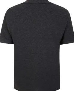 Clearance Bigdude 3 Pack Plain Polo Shirts Black/Charcoal/Navy Polo Shirts