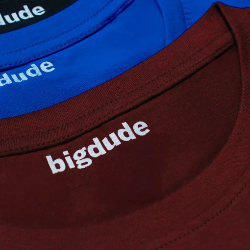 New Bigdude 3 Pack Plain T-Shirts T-shirts