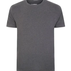 Sale Bigdude 5 Pack Plain T-Shirts Multi Tall T-shirts