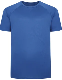 Sale Bigdude Active Raglan T-Shirt Deep Blue T-shirts