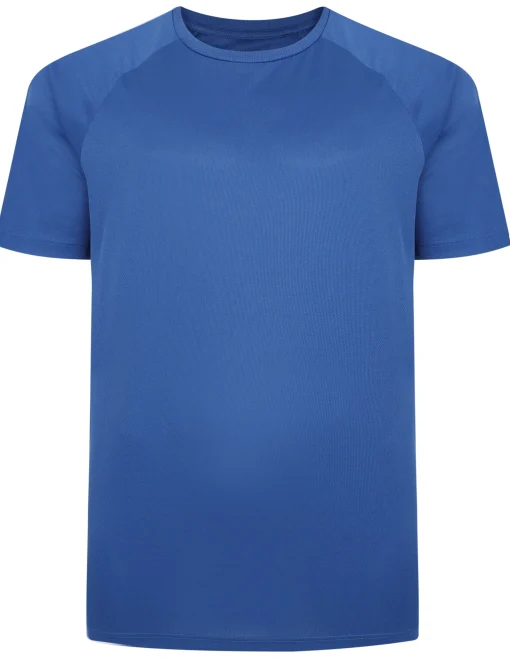 Sale Bigdude Active Raglan T-Shirt Deep Blue T-shirts