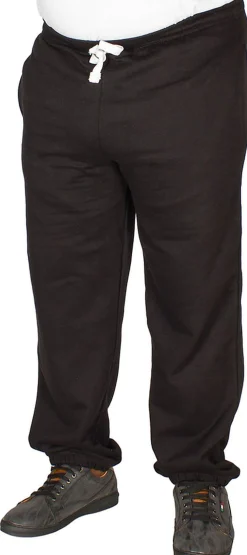 Fashion Bigdude Basic Joggers Black Pants|Cardigans