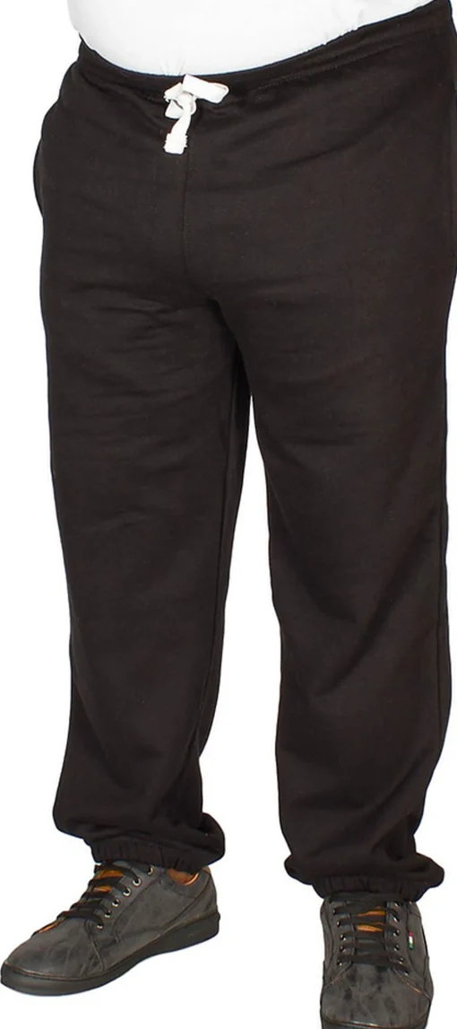 Fashion Bigdude Basic Joggers Black Pants|Cardigans