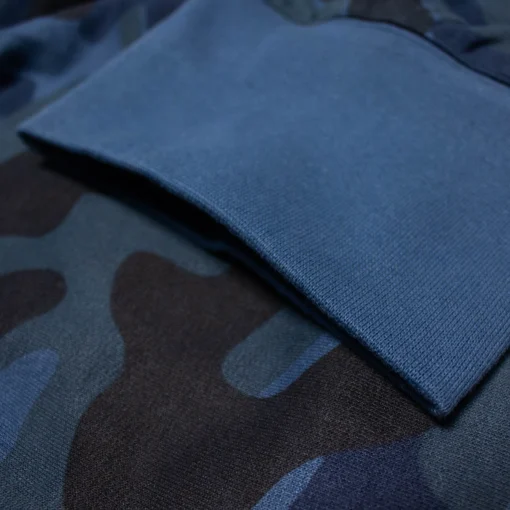 New Bigdude Camo Joggers Navy Sweatpants