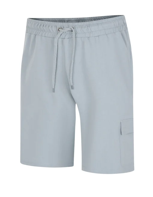 Clearance Bigdude Cargo Loopback Shorts Light Blue Polo Shirts