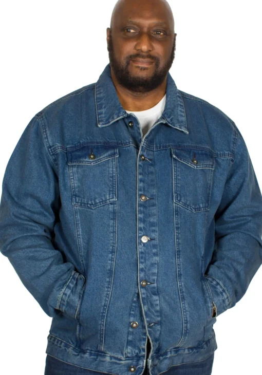 Best Bigdude Classic Denim Jacket Mid Wash Coats & Jackets