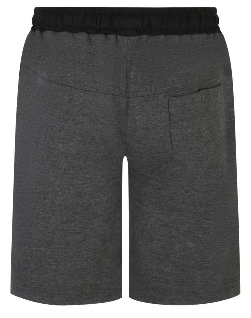 Discount Bigdude Contrast Sweat Shorts Charcoal Marl Shorts
