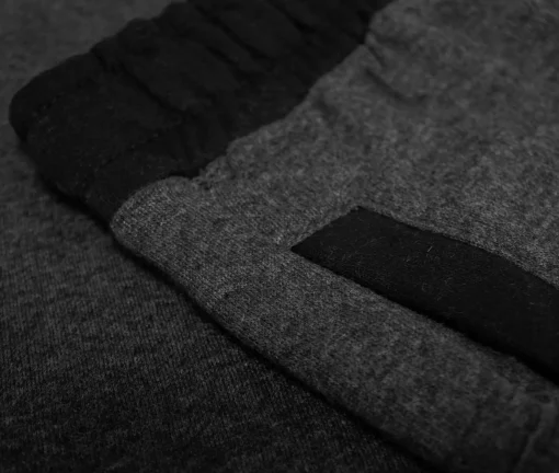 Discount Bigdude Contrast Sweat Shorts Charcoal Marl Shorts