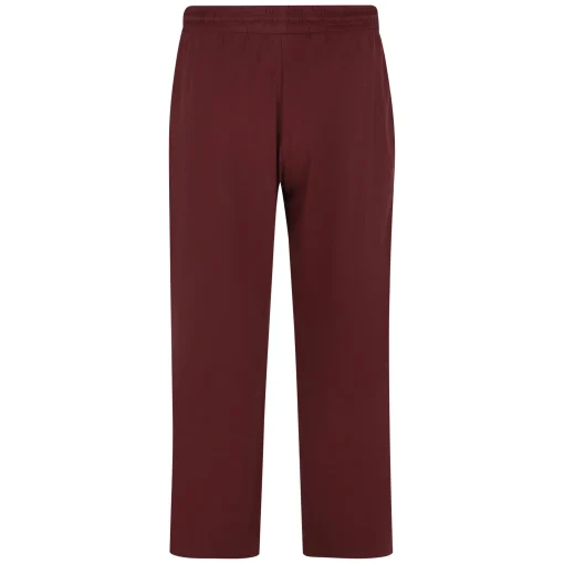 Fashion Bigdude Cut & Sew Pyjama Set Burgundy/Navy Pajama Sets|Pajamas