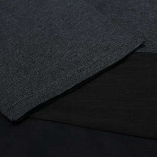 Sale Bigdude Cut & Sew Space Dye T-Shirt Charcoal T-shirts