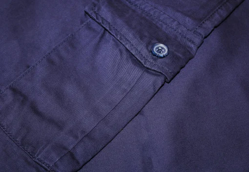 New Bigdude Elasticated Waist Cargo Trousers Navy Cargos|Casual Pants