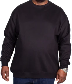 Hot Bigdude Essentials Jumper Black Tall Sweatshirts