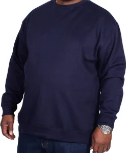Best Bigdude Essentials Jumper Navy Tall Sweatshirts