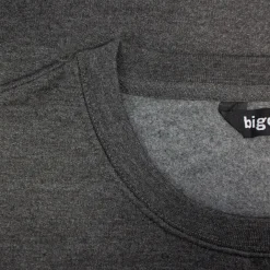 Outlet Bigdude Essentials Jumper Charcoal Tall Sweatshirts