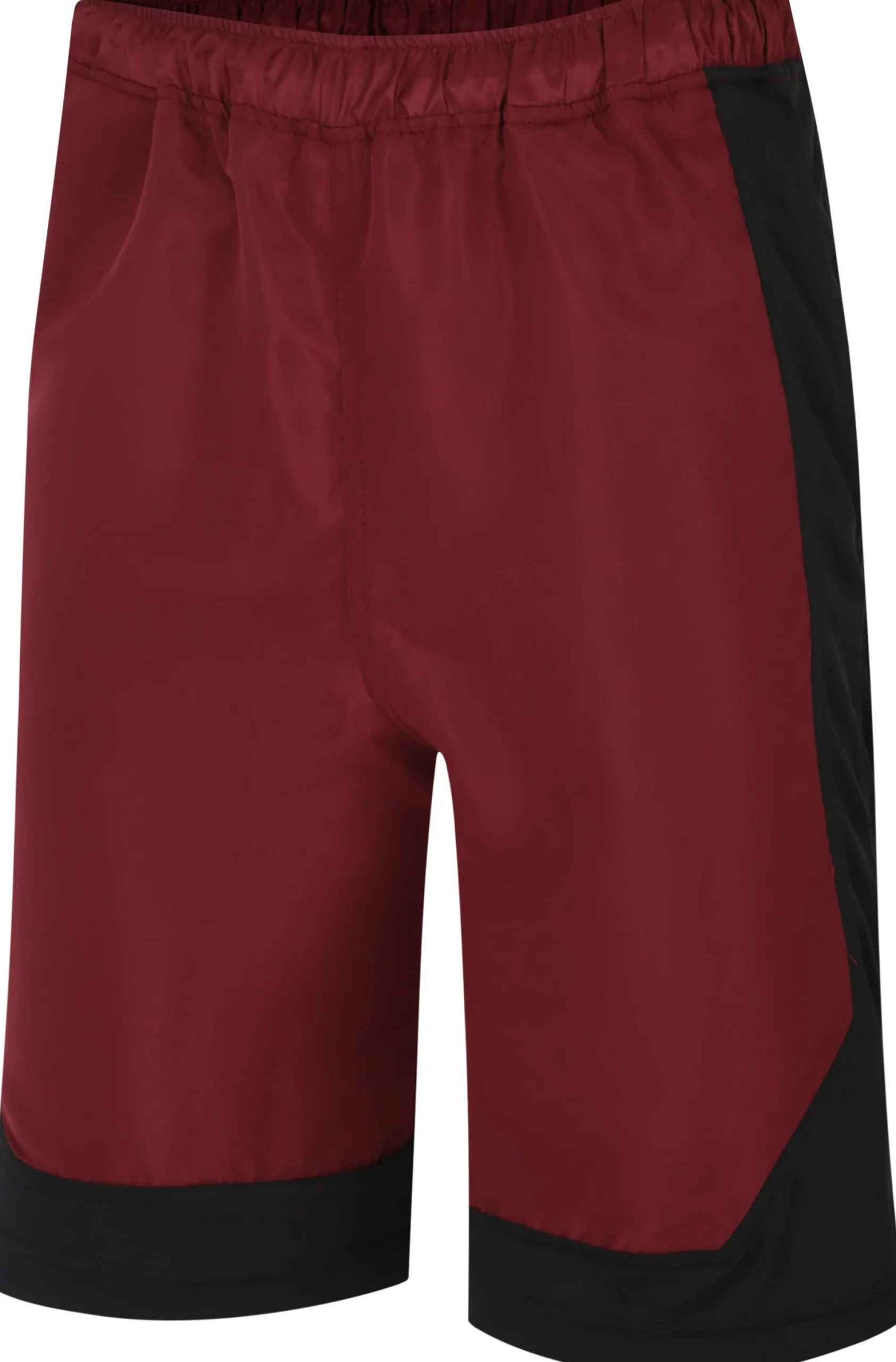 Best Bigdude Lightweight Active Gym Shorts Burgundy/Black Shorts
