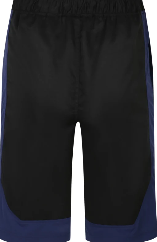 Sale Bigdude Lightweight Active Gym Shorts Black/Navy Shorts