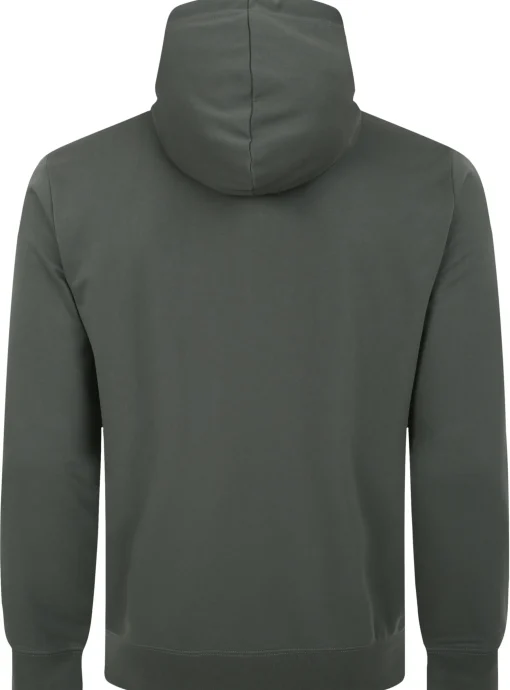 Best Bigdude Lightweight Half Zip Hoody Sage Green Hoodies