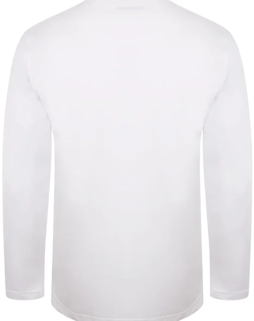 Sale Bigdude Long Sleeve T-Shirt White T-shirts