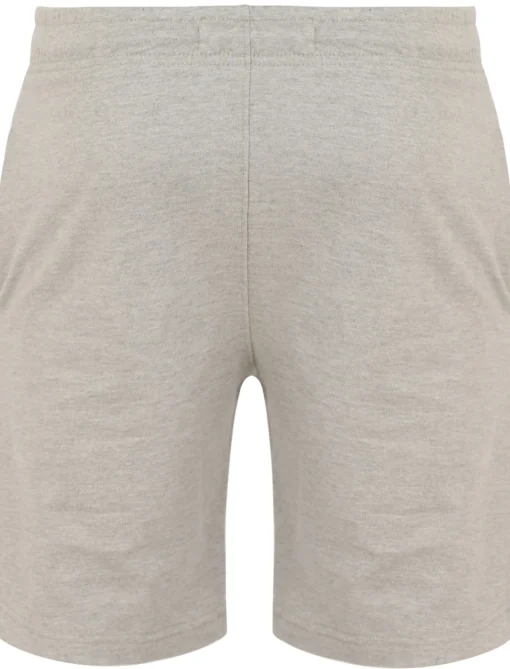 Discount Bigdude Loop Back Jogger Shorts Grey Marl Shorts