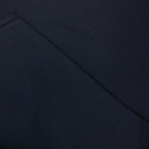 Outlet Bigdude Loop Back Sleeveless Hoody Navy Hoodies
