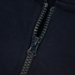 Sale Bigdude Loop Back Sleeveless Hoody Navy Tall Hoodies