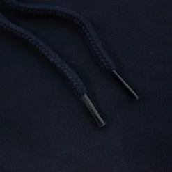 Sale Bigdude Loop Back Sleeveless Hoody Navy Tall Hoodies