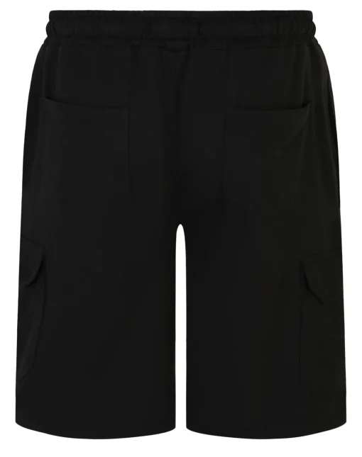 New Bigdude Loopback Cargo Shorts Black Shorts