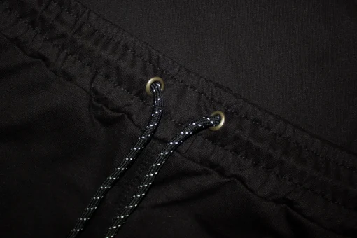 New Bigdude Loopback Cargo Shorts Black Shorts