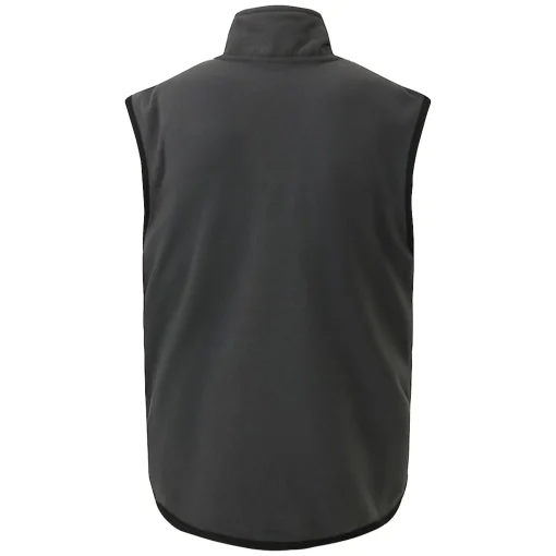 Hot Bigdude Nylon Polar Fleece Gilet Navy/Charcoal Coats & Jackets