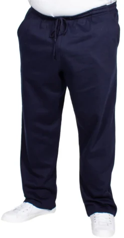 Outlet Bigdude Open Hem Joggers Twin Pack Black/Navy Sweatpants