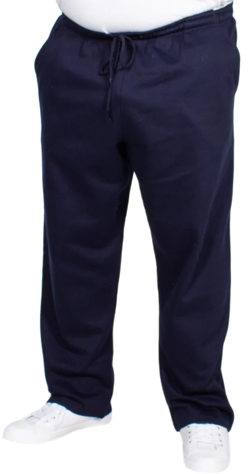 Outlet Bigdude Open Hem Joggers Twin Pack Black/Navy Sweatpants