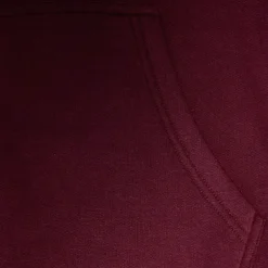 Fashion Bigdude Original Full Zip Hoody Burgundy Tall Hoodies