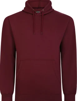 New Bigdude Original Pullover Hoody Burgundy Tall Hoodies