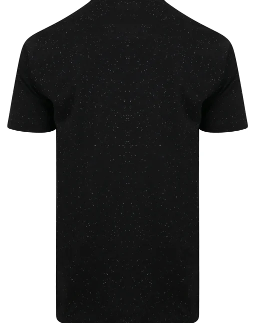 Online Bigdude Plain Crew Neck T-Shirt With Pocket Black Tall T-shirts