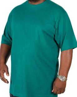 Discount Bigdude Plain Crew Neck T-Shirt Green Pants|Cardigans