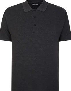 New Bigdude Plain Polo Shirt- Charcoal Polo Shirts
