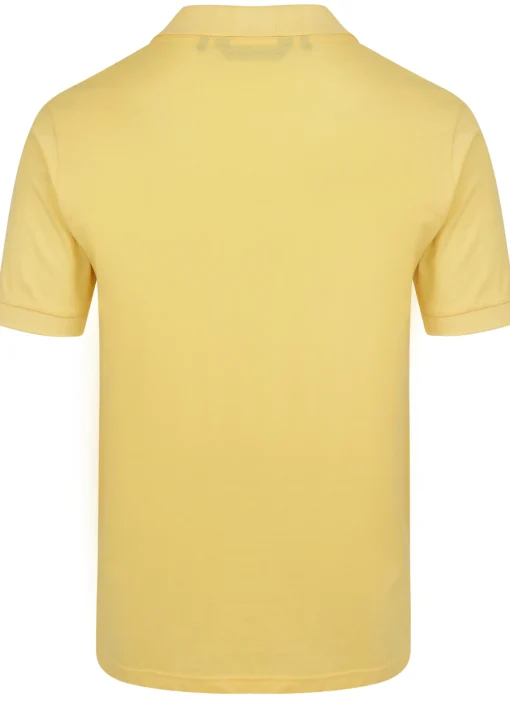New Bigdude Plain Polo Shirt Yellow Polo Shirts