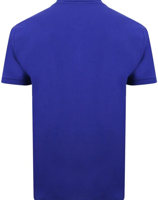 Discount Bigdude Plain Polo Shirt Cobalt Blue Tall Polo Shirts