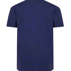 New Bigdude Plain V-Neck T-Shirt Navy T-shirts