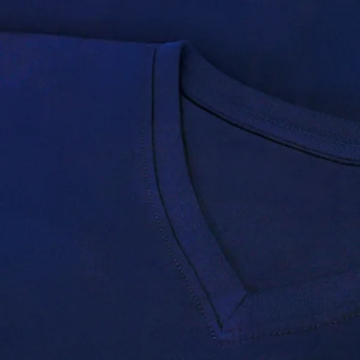 New Bigdude Plain V-Neck T-Shirt Navy T-shirts