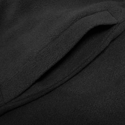 Clearance Bigdude Polar Fleece Joggers Black Sweatpants