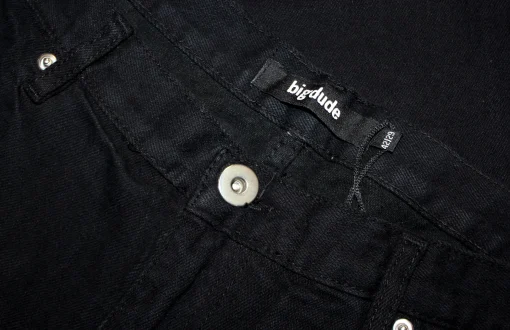 Hot Bigdude Regular Fit Jeans Black Pants|Cardigans