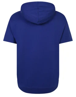 Outlet Bigdude Short Sleeve Hoody Cobalt Blue Tall Hoodies