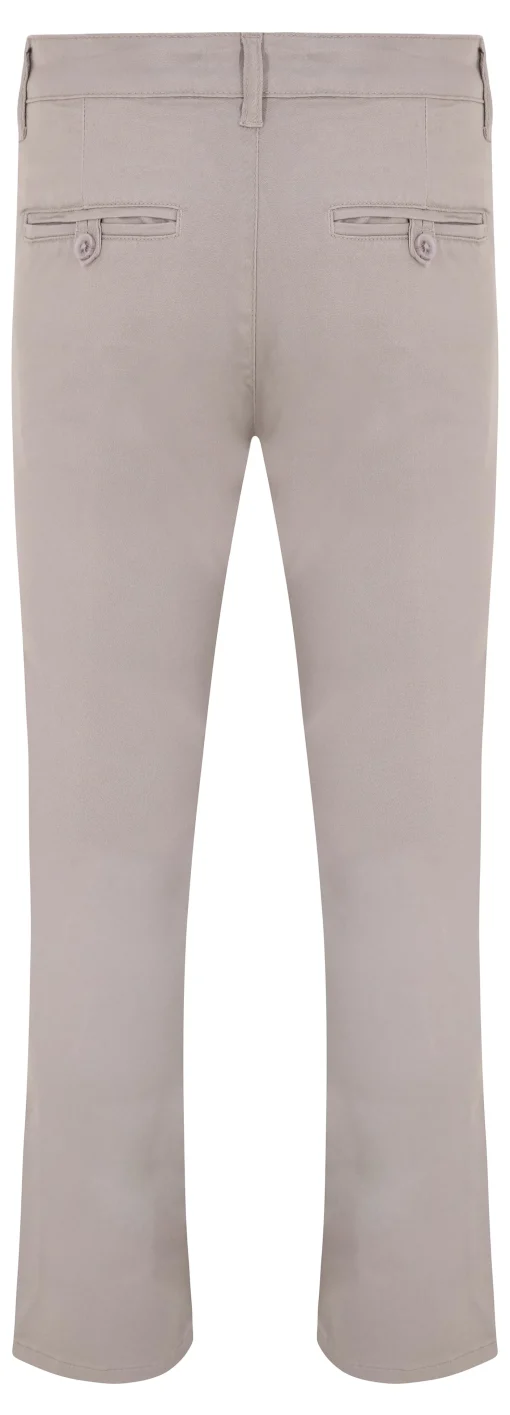 Outlet Bigdude Stretch Chino Trousers Stone Casual Pants