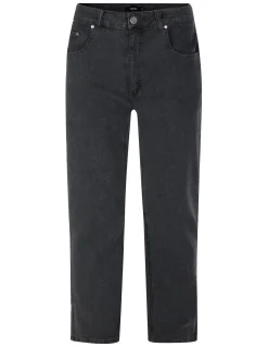 Hot Bigdude Stretch Jeans Grey Wash Tall Jeans