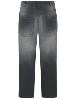 Sale Bigdude Super Stretch Jeans Grey Wash Jeans