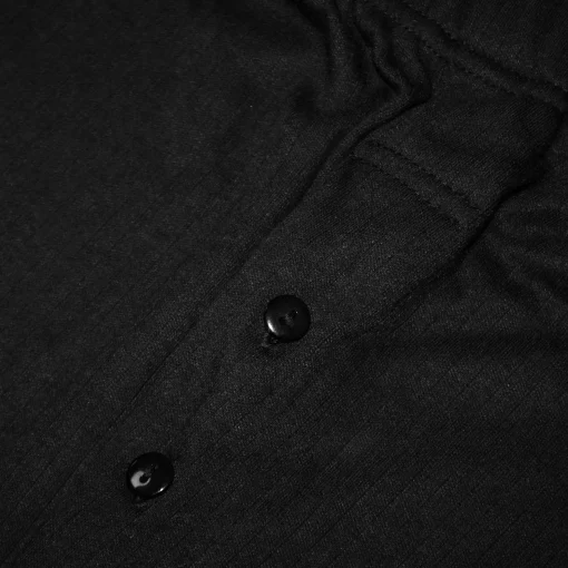 Hot Bigdude Thermal Long Johns Black Pajama Bottoms|Pajamas