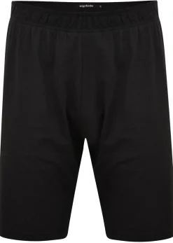 Fashion Bigdude Twin Pack Classic Pyjama Shorts Black/Navy Pajama Bottoms|Pajamas