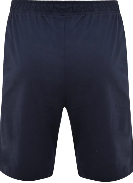 Fashion Bigdude Twin Pack Classic Pyjama Shorts Black/Navy Pajama Bottoms|Pajamas